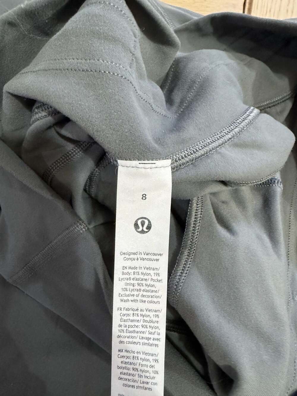 Lululemon Wide-Leg Drawstring Lounge Pants Size 8 - Picture 6 of 9